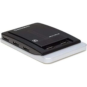 مونو برايس موزع USB 2.0 بـ7 منافذ مع محول تيار متردد in Kuwait