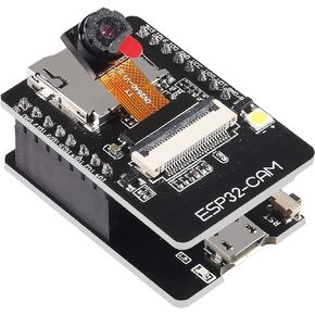 1PCS ESP32-CAM-MB, ESP32-CAM WiFi Bluetooth Board ESP32-CAM-MB Micro USB to Serial Port CH340G with OV2640 2MP Camera Module Dual Mode Compatible with Arduino IDE Arduino Raspberry Pi in Saudi Arabia