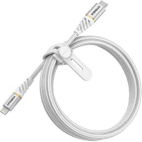 OtterBox Fast Charge Premium Lightning to USB-C Cable, 2M - GLAMOUR BLACK