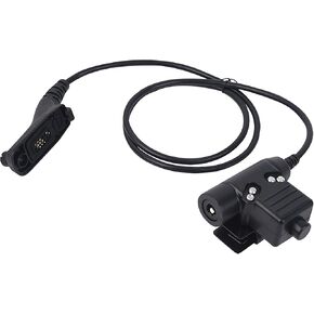 محول تكتيكي RATAOK U94 PTT اضغط للتحدث لموتورولا اتجاهين راديو XPR 7550e XPR6350 XPR6550 XPR7550 APX 4000 6000 7000 إلخ موصل راديو لاسلكي (أسلاك مدنية) in Kuwait