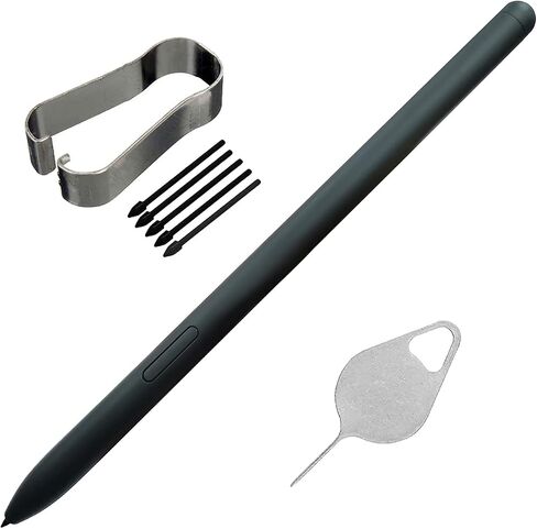 Galaxy Tab S6 Lite S Pen P610N P615 P610 Stylus Replacement EJ-PP610BJEGUJ Touch Pen for Samsung Galaxy Tab S6 Lite SM-P615 SM-P610 10.4" with Tips Tweezer Pen Repair Part (Angora Blue) in Kuwait