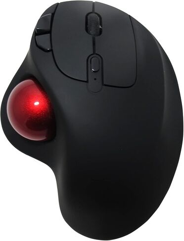 MOJO Perfect Grip Dual Mode Silent Vertical Ergonomic Mouse - Bluetooth/Wireless Optical Mouse w/Adjustable Sensitivity and Quiet Buttons in Kuwait
