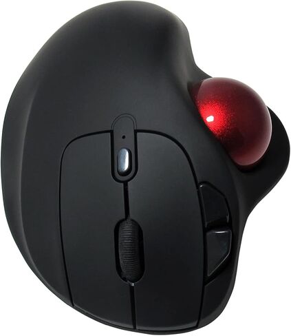 MOJO Perfect Grip Dual Mode Silent Vertical Ergonomic Mouse - Bluetooth/Wireless Optical Mouse w/Adjustable Sensitivity and Quiet Buttons in Kuwait