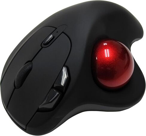 MOJO Perfect Grip Dual Mode Silent Vertical Ergonomic Mouse - Bluetooth/Wireless Optical Mouse w/Adjustable Sensitivity and Quiet Buttons in Kuwait