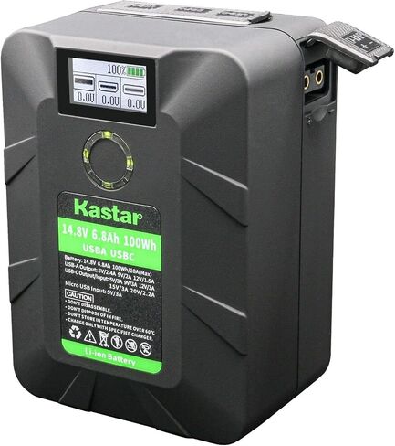 Kastar Dual D-Tap Charger with 4-pin XLR DC Replacement for Aputure Light Storm LS C120t LED Light Aputure 120D Aputure 120D II Aputure 120T Aputure 300D Aputure 300D II Aputure 300X LED Video Light in Saudi Arabia