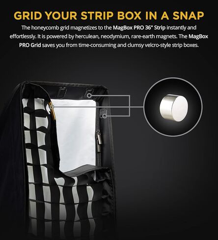 ماج مود شبكة شريط ماج بوكس برو 36 انش - تحكم في الضوء وتركيزه بكفاءة in Kuwait