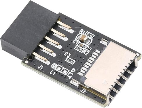 محول Sanpyl USB2.0 إلى النوع E، USB2.0 9PIN إلى النوع C الأمامي من النوع E 20 Pin لوحة أم متينة USB2.0 9PIN أنثى إلى بطاقة توسيع E in Kuwait