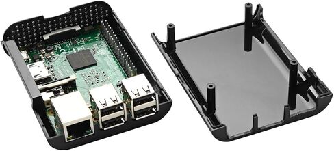 حافظة Enokay لهاتف Raspberry Pi 2 موديل B B+ حافظة Raspberry Pi 3 موديل B B+ (أسود) in Kuwait