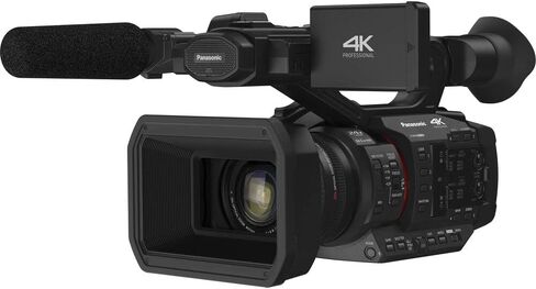 باناسونيك HC-X20 كاميرا فيديو 4K متنقلة مع اتصال غني (HC-X20) + بطاقة 64 جيجابايت + طقم مرشح + عدسة زاوية واسعة + حقيبة + ضوء LED + عدسة مقربة + قارئ بطاقات + محفظة ذاكرة + المزيد in Kuwait