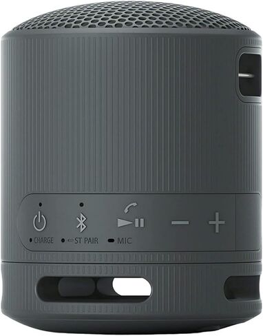 مكبر صوت محمول خفيف الوزن للسفر يعمل بتقنية البلوتوث من سوني SRS-XB100 (برتقالي) مع مجموعة حقيبة سفر (قطعتان) in Kuwait