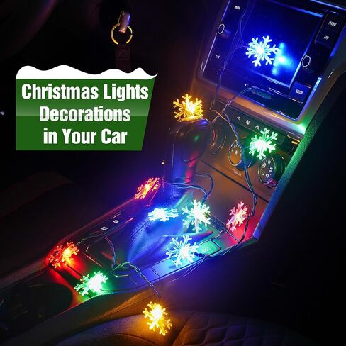 Christmas Light USB Type C Cable, 12 LED 50"Glowing Cord,1Pc Crystal Ball in Kuwait