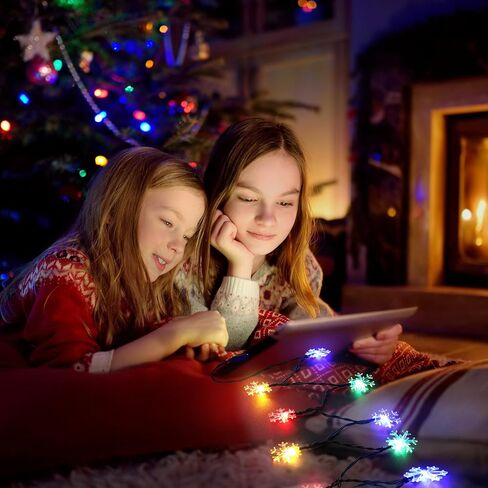 Christmas Light USB Type C Cable, 12 LED 50"Glowing Cord,1Pc Crystal Ball in Kuwait