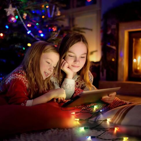Christmas Light USB Type C Cable, 12 LED 50"Glowing Cord,1Pc Crystal Ball in Kuwait