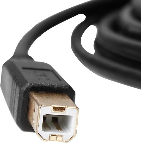 wawpi USB 2.0 Cable - A-Male to B-Male -Printer/Scanner 10 Feet (3 Meters) in Kuwait