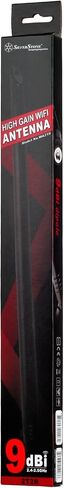 SilverStone Technology High Gains Dual band WIFI antenna 5GHz 7dBi, 2.4GHz 5dBi with RP-SMA plug WAD17 in Kuwait