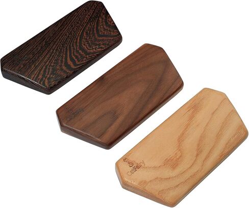 Wooden Keyboard Wrist Rest and Mouse Pad - Solid Wood Palm Rest Guard for Keyboard, Wenge Wood, 17.3in in Saudi Arabia