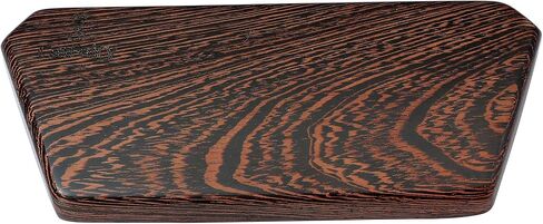 Wooden Keyboard Wrist Rest and Mouse Pad - Solid Wood Palm Rest Guard for Keyboard, Wenge Wood, 17.3in in Saudi Arabia