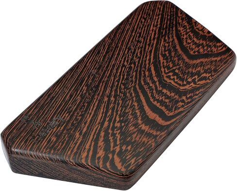 Wooden Keyboard Wrist Rest and Mouse Pad - Solid Wood Palm Rest Guard for Keyboard, Wenge Wood, 17.3in in Saudi Arabia