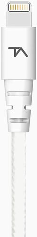 Tech Armor Apple MFi Certified Lightning Cable to USB A - 2FT Space Grey - Tough-Braided Extra-Strong Jacket - Sync/Charge iPhone & iPad in Kuwait