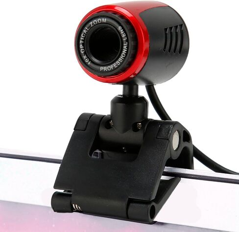 Bewinner USB2.0 Video Camera with MIC 16MP HD Webcam Web Camera Cam Glass Lens 360 Degree Mini Web Camera for Computer PC Desktop Laptop Support Video in Saudi Arabia