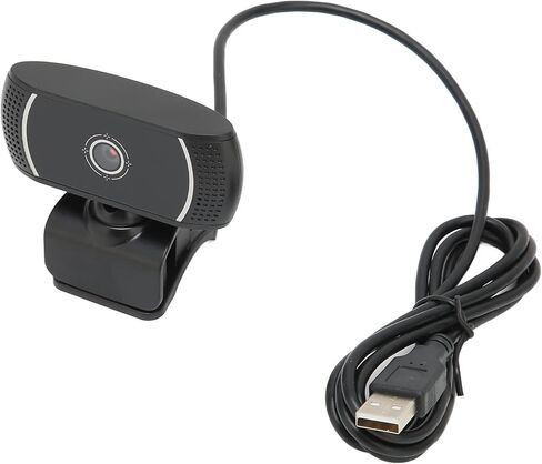 WODSOFT كاميرا الكمبيوتر التوصيل والتشغيل عبر الإنترنت فئة حية مؤتمر التركيز التلقائي سائق مرن مجاني 640x480 كاميرا ويب USB - كاميرا ويب، خارجية لأجهزة الكمبيوتر المحمول (أسود) in Kuwait