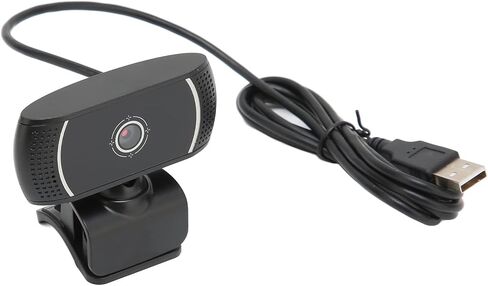 WODSOFT كاميرا الكمبيوتر التوصيل والتشغيل عبر الإنترنت فئة حية مؤتمر التركيز التلقائي سائق مرن مجاني 640x480 كاميرا ويب USB - كاميرا ويب، خارجية لأجهزة الكمبيوتر المحمول (أسود) in Kuwait