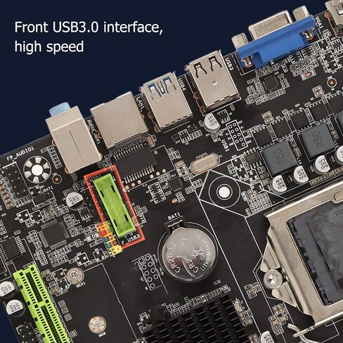 اللوحة الأم H310B، اللوحة الأم M ATX لسلسلة LGA 1151 لـ، دعم شبكة جيجابت، DDR4، M.2، PCIe3.0، Sata3.0، USB3.0، VGA، DIY in Kuwait