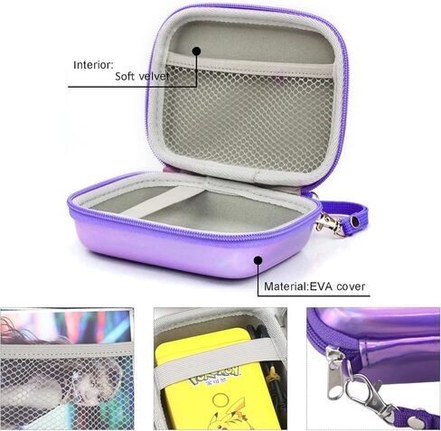 Frankmate Small Hard Shell Carrying Case for Fujifilm Instax Mini Link Smartphone Printer 2 1 Protective Cover EVA Storage Bag Travel Cable Case in Kuwait