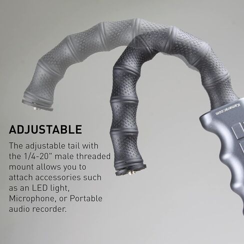 Pistol Grip Plus فقط: مقبض مع حامل 1/4"-20 لكاميرات DSLR بدون مرآة، وكاميرا الحركة، والهواتف الذكية، ومقبض مثبت الفيديو (مقبض المسدس Plus فقط) in Kuwait