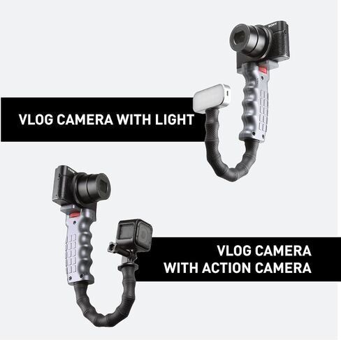 Pistol Grip Plus فقط: مقبض مع حامل 1/4"-20 لكاميرات DSLR بدون مرآة، وكاميرا الحركة، والهواتف الذكية، ومقبض مثبت الفيديو (مقبض المسدس Plus فقط) in Kuwait