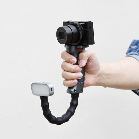 Pistol Grip Plus فقط: مقبض مع حامل 1/4"-20 لكاميرات DSLR بدون مرآة، وكاميرا الحركة، والهواتف الذكية، ومقبض مثبت الفيديو (مقبض المسدس Plus فقط) in Kuwait
