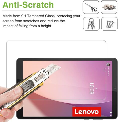 واقي شاشة من الزجاج المقوى لجهاز لينوفو تاب ام 9 (9 انش) من لكوزو (2 قطعة) لجهاز لينوفو تاب M9 TB-310XC TB-310FU in Kuwait