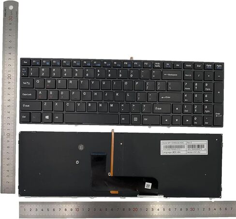 استبدال الكمبيوتر المحمول Tiugochr تخطيط الولايات المتحدة مع لوحة المفاتيح الخلفية لClevo P650RE3 P650RE6 P650SA P650SE P650SG P651RE P651RE6 P651RP6-G P651SE P651SG N150SC N150SD N150RD N150RF NP8652 NP8657 NP8658 in Saudi Arabia