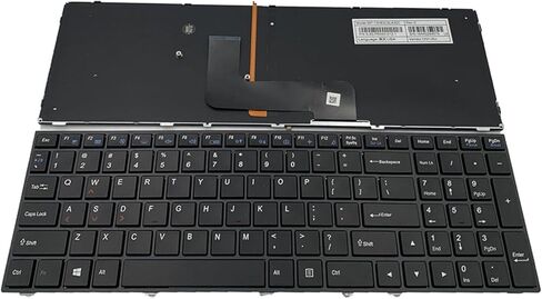 استبدال الكمبيوتر المحمول Tiugochr تخطيط الولايات المتحدة مع لوحة المفاتيح الخلفية لClevo P650RE3 P650RE6 P650SA P650SE P650SG P651RE P651RE6 P651RP6-G P651SE P651SG N150SC N150SD N150RD N150RF NP8652 NP8657 NP8658 in Saudi Arabia