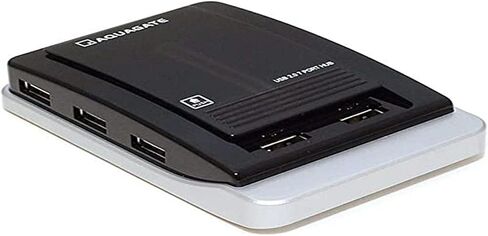 مونو برايس موزع USB 2.0 بـ7 منافذ مع محول تيار متردد in Saudi Arabia