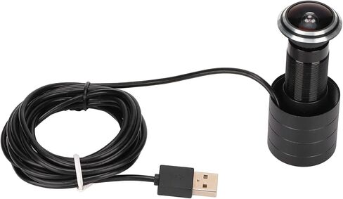 سانبايل كاميرا USB، كاميرا 1080P بفتحة عين الباب بزاوية واسعة مع 2 مليون بكسل، كاميرا عالية الدقة بخاصية التوصيل والتشغيل بدون محرك للمنزل والفندق in Kuwait