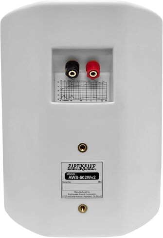 Earthquake Sound AWS-602W All-Weather Indoor/Outdoor Speakers (Matte White, Pair) in Kuwait