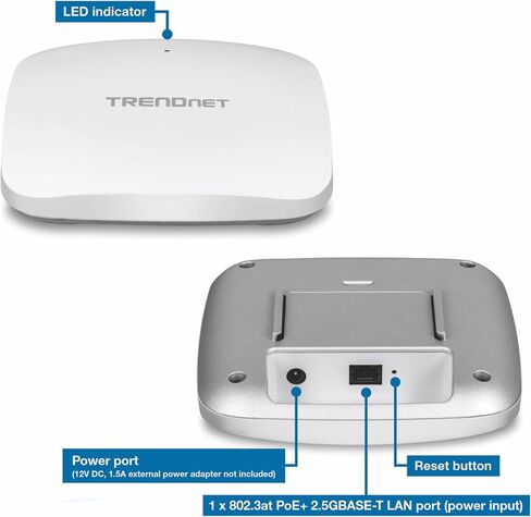 TRENDnet AX5400 Dual Band WiFi 6 PoE+ Access Point,TEW-925DAP in Saudi Arabia