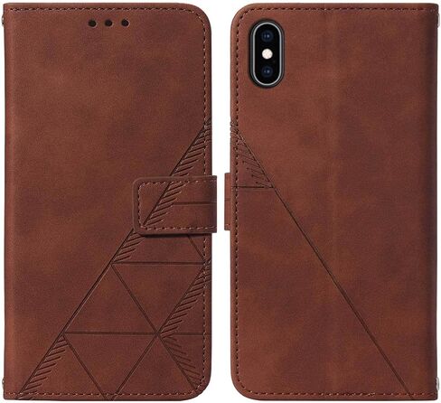 Moment Dextrad متوافق مع حافظة iPhone X Case / iPhone Xs Wallet Case، لحافظة iPhone 10، [مسند] [حزام المعصم] [فتحات حامل البطاقة] غطاء حماية داخلي من جلد البولي يوريثان (أزرق) in Kuwait