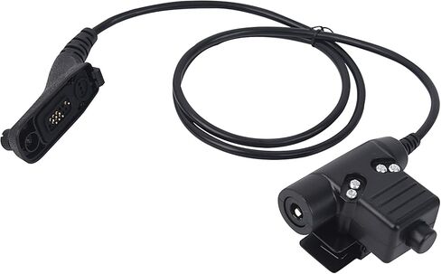 محول تكتيكي RATAOK U94 PTT اضغط للتحدث لموتورولا اتجاهين راديو XPR 7550e XPR6350 XPR6550 XPR7550 APX 4000 6000 7000 إلخ موصل راديو لاسلكي (أسلاك مدنية) in Kuwait