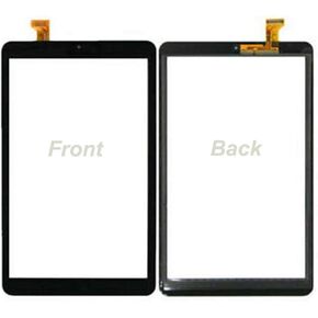 شاشة زجاجية بديلة لمحول رقمي اللمس من TheCoolCube متوافقة مع Samsung Galaxy Tab A 8.0 2018 T387 -T387V T387T T387A (2018) (لا تشمل LCD) (أسود) in Kuwait