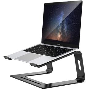 Laptop Stand for Desk, Detachable Laptop Riser Notebook Holder StandErgonomic Aluminum Laptop Mount Computer Stand, Compatible with MacBook Air Pro, Dell XPS, Lenovo More 10-18" Laptops in Kuwait