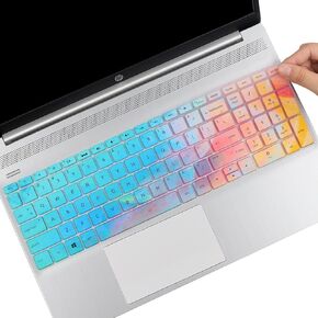 غطاء لوحة المفاتيح لجهاز الكمبيوتر المحمول HP 15-by 15-dw/ef 17-by 15-dy2702dx 15-dy2073dx 15-dy2703dx 15-dw0083wm 15-ef1041nr 17-by4025nr 17-by4013dx 17-by3053cl 17-by3063cl 17 -by4063cl by3163cl by4061nr by1053dx