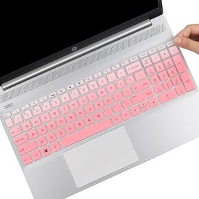 Keyboard Cover for HP Laptop 15-by 15-dw/da/db/ef 17-by/ca 15-dy0013dx 15-dy0136nr 15-dy2073dx 15-dy2703dx 15-dw0083wm 15-ef1041nr 15z-ef100 15t-da100 15-db0011dx 17t-by200 17-by4061nr 15.6 17.3-BK