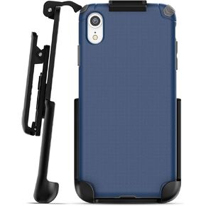 حافظة بمشبك حزام لهاتف iPhone XR، غطاء واقٍ رفيع للغاية مع حامل حزام لهاتف Apple iPhone XR (أزرق) in Kuwait