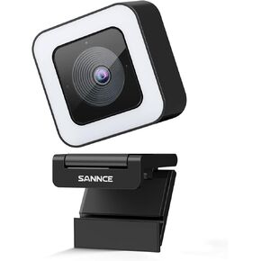 كاميرا ويب عالية الدقة بدقة 2 كيه 4 ميجابيكسل، كاميرا فيديو للحاسوب المحمول يو إس بي بي مع مصراع خصوصي، 2 ميكروفونات، التركيز التلقائي، 90 درجة، كاميرا بث احترافية للتسجيل، المؤتمرات، اللعب، بث مباشر in Kuwait