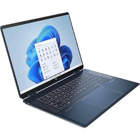 2022 HP Spectre x360 16" 3K+ (3072 x 1920) 2-in-1 Touchscreen (Intel 14-Core i7-12700H, 16GB RAM, 1TB PCle SSD, Stylus), Convertible Laptop, Fingerprint, Backlit, 2 x Thunderbolt 4, Windows 11 Home