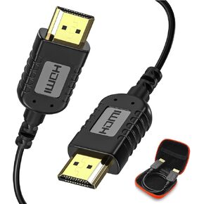3M HDMI 8K Cable, (8K@60Hz, 4K@144Hz, 2K@240Hz), 10ft HDMI 2.1 Cord Supports 48Gbps eARC HDR HDCP 2.3 Compatible with Dolby Vision Apple TV 4K Roku Sony LG Samsung Xbox Series X RTX 3080 PS4 PS5