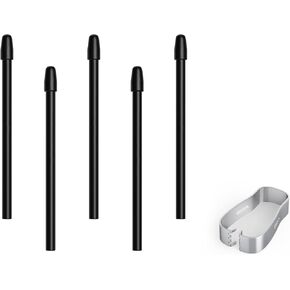 اطراف قلم ماركر بديلة ايوتو من 5 قطع من اجل 2 - حساسية الضغط ودعم الكتابة والامالة، مع اداة ازالة الرؤوس وطرفي قلم ملحوظين (القلم غير متضمن) in Kuwait