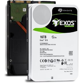 Seagate ST16000NM002G Exos X16 16TB SAS 12Gb/s 512e / 4Kn FastFormat Enterprise القرص الصلب (متجدد) in Saudi Arabia